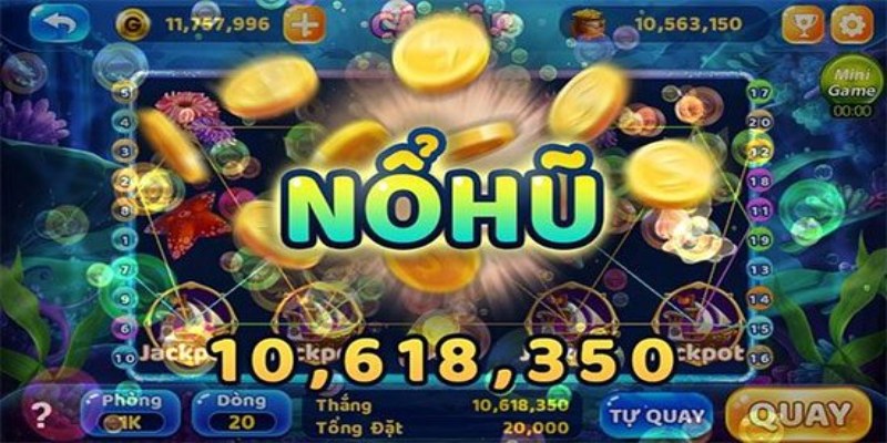 hack tiền trong game nổ hũ